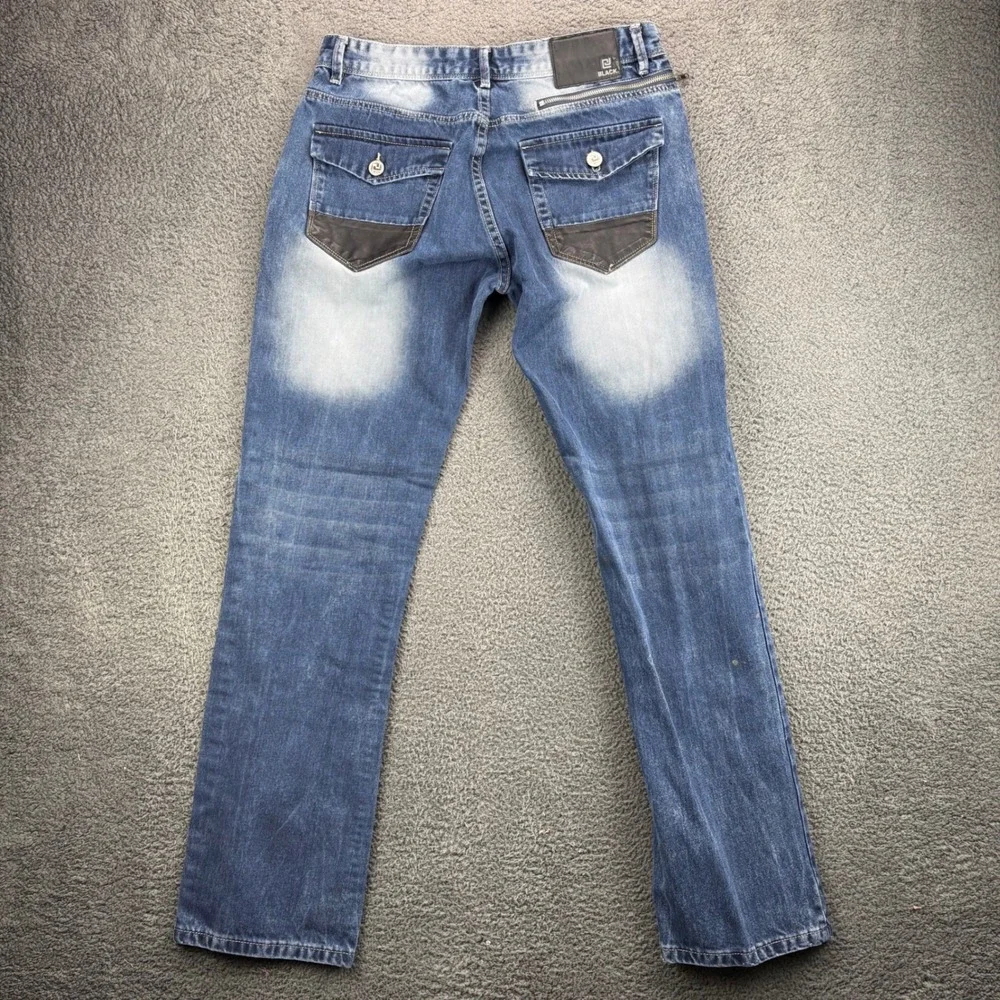 CJ BLACK Relaxed Straight Leg Denim‎ Jeans Men's 32x34 Blue Wash